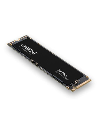 SSD, CRUCIAL, P3 Plus, 500GB, M.2, PCIE, NVMe, 3D NAND, Write speed 1900 MBytes/sec, Read speed 4700 MBytes/sec, TBW 110 TB, MT