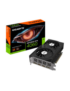 Graphics Card, GIGABYTE, NVIDIA GeForce RTX 4060, 8 GB, GDDR6, 128 bit, PCIE 4.0 16x, Dual Slot Fansink, 2xHDMI, 2xDisplayPort,