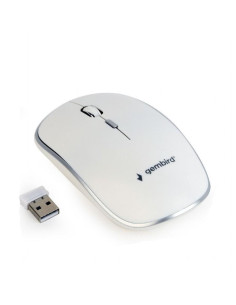 MOUSE USB OPTICAL WRL/WHITE MUSW-4B-01-W GEMBIRD