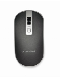 MOUSE USB OPTICAL WRL BLACK/SILVER MUSW-4B-06-BS GEMBIRD