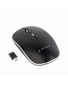 MOUSE USB-C OPTICAL WRL BLACK/SILENT MUSW-4BSC-01 GEMBIRD