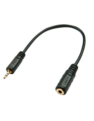 CABLE ADAPTER AUDIO 2.5/3.5MM/0.2M 35698 LINDY