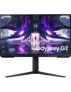 LCD Monitor, SAMSUNG, LS24AG322NUXEN, 24", Gaming, Panel VA, 1920x1080, 16:9, 165 Hz, Matte, 1 ms, Swivel, Pivot, Height adjust