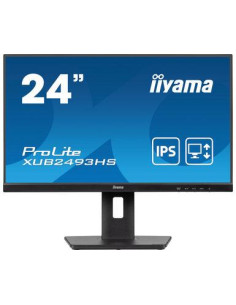 LCD Monitor, IIYAMA, 23.8", Business, Panel IPS, 1920x1080, 16:9, 100Hz, Matte, 0.5 ms, Speakers, Swivel, Pivot, Height adjusta