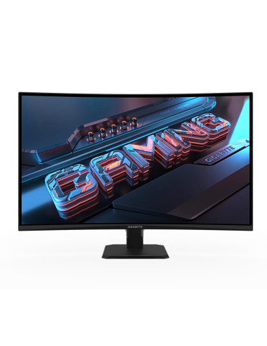 LCD Monitor, GIGABYTE, GS32QC EK, 31.5", Gaming/Curved, Panel VA, 2560x1440, 16:9, 170 ??, 1 ms, GS32QCEK