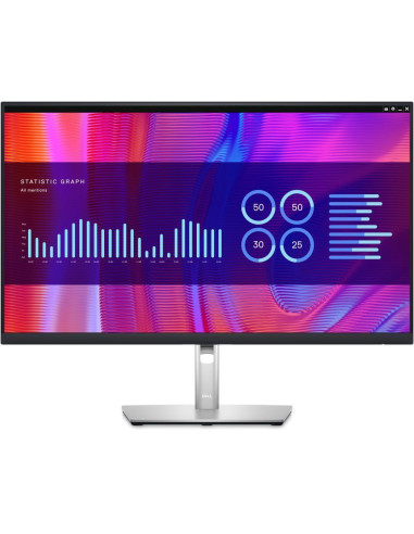 LCD Monitor, DELL, P2723DE, 27", Business, Panel IPS, 2560x1440, 16:9, Matte, 8 ms, Swivel, Pivot, Height adjustable, Tilt, 210