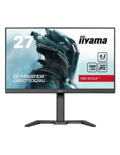 LCD Monitor, IIYAMA, 27", Gaming, Panel IPS, 2560x1440, 16:9, 180Hz, Matte, 0.2 ms, Speakers, Swivel, Pivot, Height adjustable,