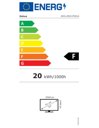 LCD Monitor, DAHUA, DHI-LM24-P301A, 23.8", 2560x1440, 16:9, 75Hz, 6 ms, Swivel, Tilt, Colour Black, LM24-P301A