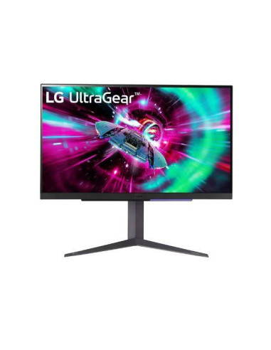 LCD Monitor, LG, 32GR93U-B, 31.5", Gaming/4K, Panel IPS, 3840x2160, 16:9, 144Hz, Matte, 1 ms, Pivot, Height adjustable, Tilt, C