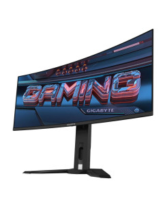 LCD Monitor, GIGABYTE, MO34WQC2 EK, 34", Gaming/Curved/21 : 9, Panel OLED, 3440x1440, 21:9, 0.03 ms, Speakers, MO34WQC2EK