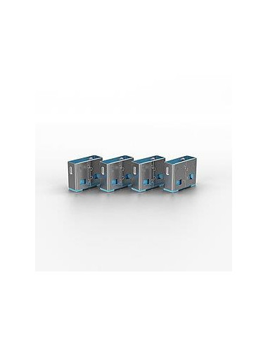 USB PORT BLOCKER 10PACK/BLUE 40462 LINDY