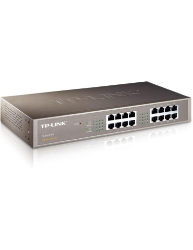 Switch, TP-LINK, 16x10Base-T / 100Base-TX / 1000Base-T, TL-SG1016D