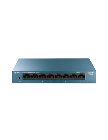 Switch, TP-LINK, LS108G, 8x10Base-T / 100Base-TX / 1000Base-T, LS108G