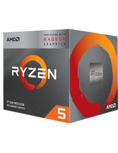 CPU, AMD, Desktop, Ryzen 5, 4600G, Renoir, 3700 MHz, Cores 6, 8MB, Socket SAM4, 65 Watts, BOX, 100-100000147BOX