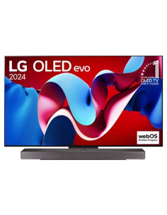 TV Set, LG, 65", OLED/4K/Smart, 3840x2160, Wireless LAN, Bluetooth, webOS, Black, OLED65C41LA