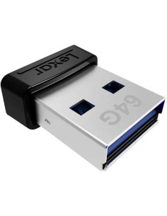 MEMORY DRIVE FLASH USB3.1 64GB/S47 LJDS47-64GABBK LEXAR