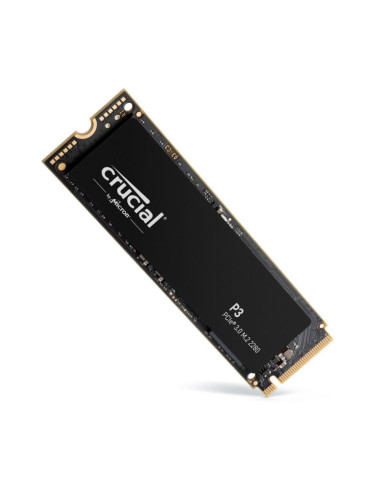 SSD, CRUCIAL, P3, 2TB, M.2, PCIE, NVMe, 3D NAND, Write speed 3000 MBytes/sec, Read speed 3500 MBytes/sec, TBW 440 TB, CT2000P3S