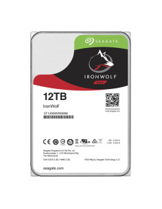 HDD, SEAGATE, IronWolf, 12TB, SATA 3.0, 256 MB, 7200 rpm, 3,5", ST12000VN0008