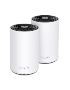 Wireless Router, TP-LINK, Wireless Access Point / Router, 2-pack, 5400 Mbps, Mesh, Wi-Fi 6e, 3x10/100/1000M, Number of antennas