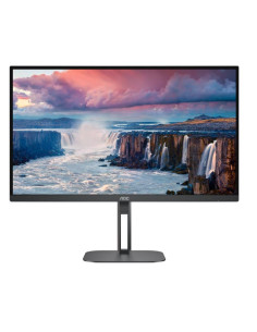 LCD Monitor, AOC, 27", Panel VA, 2560x1440, 16:9, 75 Hz, Matte, 4 ms, Speakers, Swivel, Pivot, Height adjustable, Tilt, Colour 