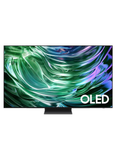 TV Set, SAMSUNG, 77", OLED/4K/Smart, 3840x2160, Wireless LAN, Bluetooth, Tizen, Black, QE77S90DAEXXH