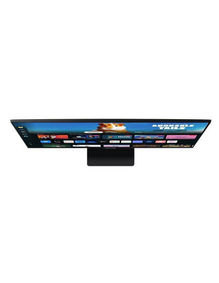 LCD Monitor, SAMSUNG, 27", TV Monitor/Smart, Panel VA, 1920x1080, 16:9, 60Hz, Matte, 4 ms, Speakers, Tilt, Colour Black, LS27DM