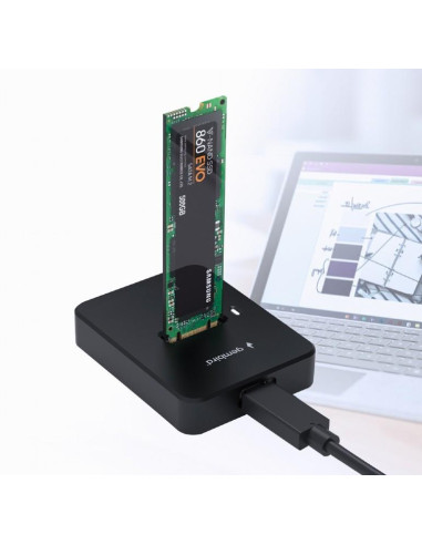 SSD ACC DOCK STATION USB-C M.2/DD-U3M2 GEMBIRD