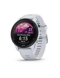 SMARTWATCH FORERUNNER 255MUSIC/WHITESTONE 010-02641-31 GARMIN