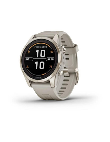 SMARTWATCH FENIX 7S PRO SOLAR/SAND/GOLD 010-02776-15 GARMIN