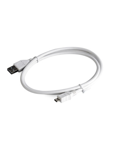 CABLE USB2 TO MICRO-USB 1M/CCP-MUSB2-AMBM-W-1M GEMBIRD