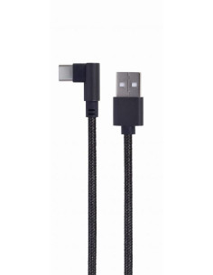 CABLE USB2 TO USB-C ANGLED/CC-USB2-AMCML-0.2M GEMBIRD