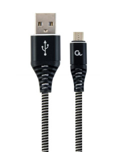 CABLE USB2 TO MICRO-USB 1M/CC-USB2B-AMMBM-1M-BW GEMBIRD