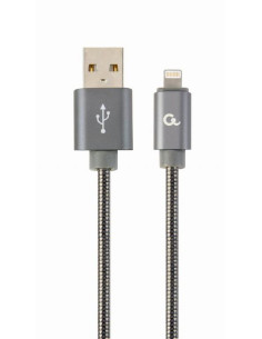 CABLE LIGHTNING TO USB2 1M/CC-USB2S-AMLM-1M-BG GEMBIRD