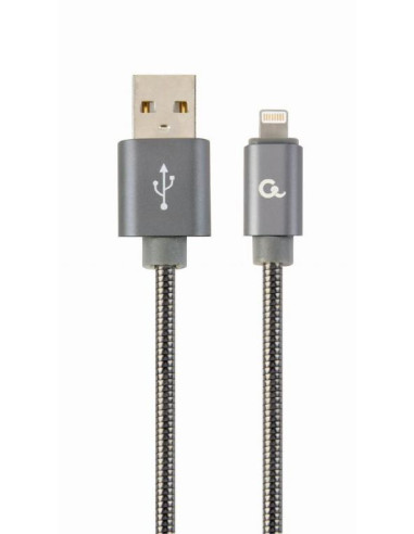 CABLE LIGHTNING TO USB2 1M/CC-USB2S-AMLM-1M-BG GEMBIRD