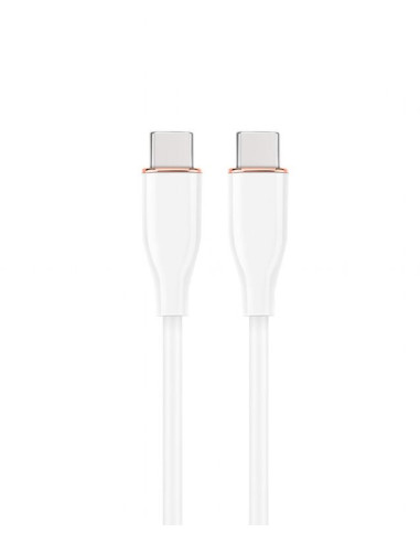 CABLE USB-C 1.5M PREMIUM WHITE/CC-USB2S-CMCM-1.5M-W GEMBIRD