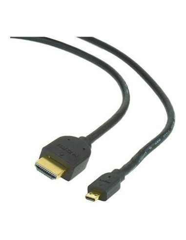 CABLE HDMI-MICRO HDMI 1.8M/V.2.0 BLK CC-HDMID-6 GEMBIRD