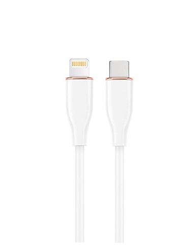 CABLE LIGHTNING TO USB-C 1.5M/CC-USB2S-CM8PM-1.5M-W GEMBIRD