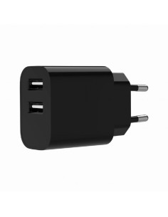 CHARGER USB UNIVERSAL BLACK/2P TA-UC-2A12-01-BK GEMBIRD