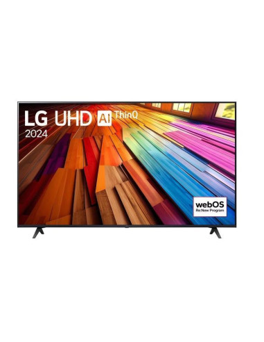 TV Set, LG, 75", 4K/Smart, 3840x2160, Wireless LAN, Bluetooth, webOS, 75UT80003LA