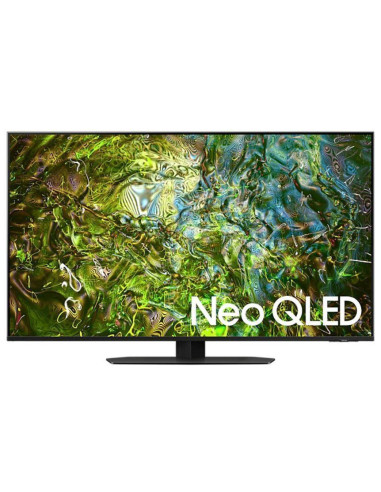 TV Set, SAMSUNG, 85", 4K/Smart, QLED, 3840x2160, Wireless LAN, Bluetooth, Tizen, Black, QE85QN90DATXXH