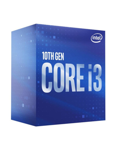 CPU, INTEL, Core i3, i3-10105, Comet Lake, 3700 MHz, Cores 4, 6MB, Socket LGA1200, 65 Watts, GPU UHD 630, BOX, BX8070110105SRH3