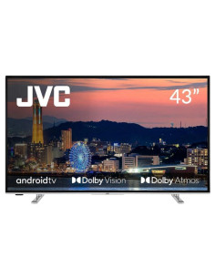 TV Set, JVC, 43", 4K, 3840x2160, Wireless LAN, Bluetooth, Silver, LT-43VG7400