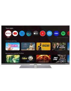 TV Set, JVC, 50", 4K/Smart, QLED, 3840x2160, Bluetooth, Silver, LT-50VGQ840P