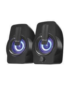 Speaker, TRUST, Gemi RGB, P.M.P.O. 12 Watts, 1xAudio-In, Black, 22948