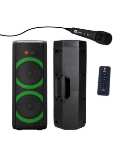 Portable Speaker, N-GEAR, LETS GO PARTY LGP72, Black, Wireless, Bluetooth, LGP72