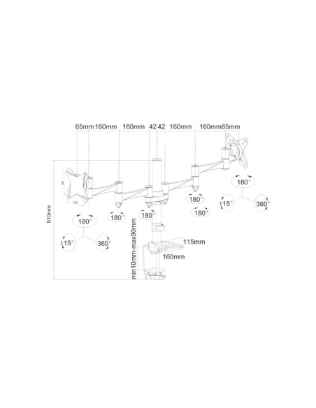 TV SET ACC DESK MOUNT 10-24"/FPMA-D1330DSILVER NEOMOUNTS TV SET ACC DESK MOUNT 10-24"/FPMA-D1330DSILVER NEOMOUNTS