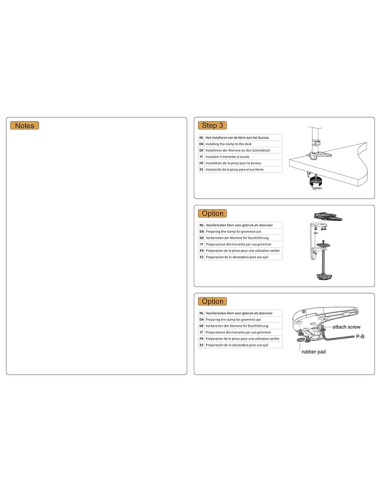 TV SET ACC DESK MOUNT 10-24"/FPMA-D1330DSILVER NEOMOUNTS