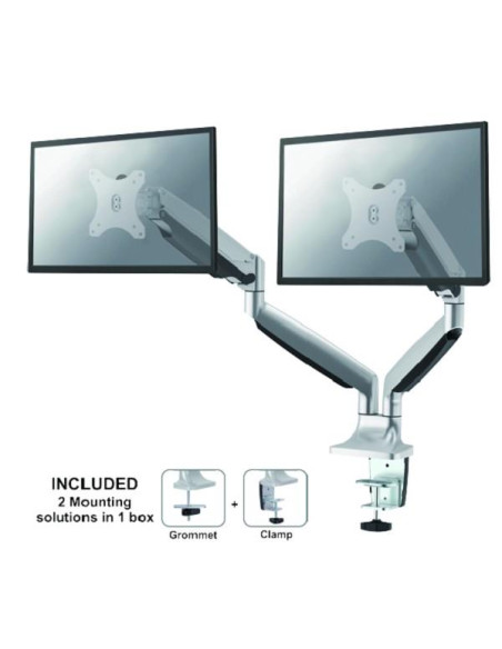 MONITOR ACC DESK MOUNT 10-32"/NM-D750DSILVER NEOMOUNTS MONITOR ACC DESK MOUNT 10-32"/NM-D750DSILVER NEOMOUNTS