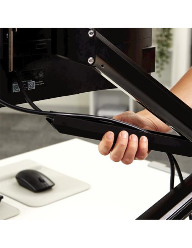 MONITOR ACC ARM TALLO DUAL/BLACK 8614401 FELLOWES