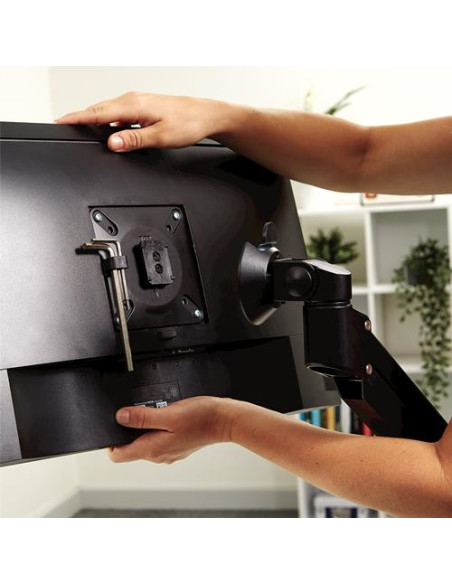 MONITOR ACC ARM TALLO DUAL/BLACK 8614401 FELLOWES MONITOR ACC ARM TALLO DUAL/BLACK 8614401 FELLOWES